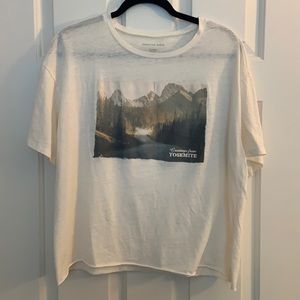 AEO Yosemite loose crop top